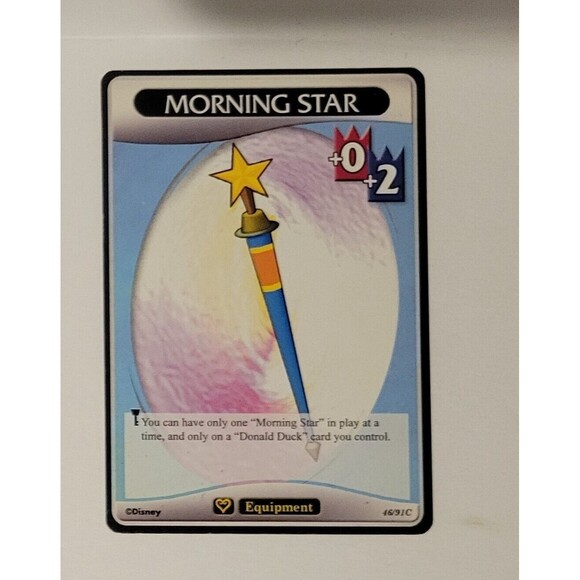 Kingdom Hearts CCG Morning Star 46/91 Disney Trading Cards LP/NM - Picture 1 of 2